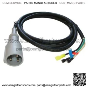 10' Charging Cord for Club Car 48-Volt PowerDrive Golf Cart