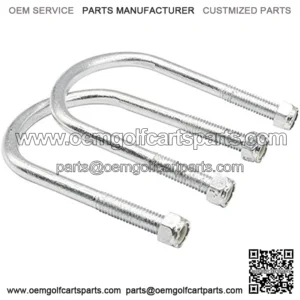 Heavy-Duty Leaf Spring U-Bolt Fits Club Car DS and Precedent&2018-up Tempo Golf Cart,1014902 2 PCS