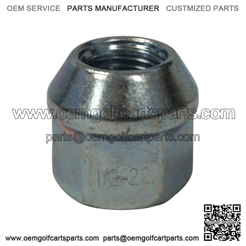 Golf Cart Lug Nut, Open End Standard 1/2& -20