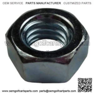 One (1) Zinc Plated Battery Hex Nut for EZGO, Club Car, Yamaha Golf Carts