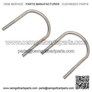 U-Bolts- 2 Pack for Club Car Precedent Golf Carts 2004+