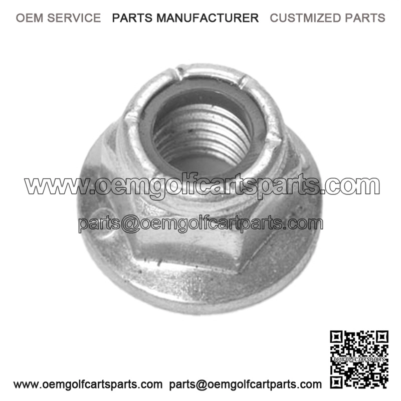 NUT, FLANGE, M10 X 1.5 NYLON