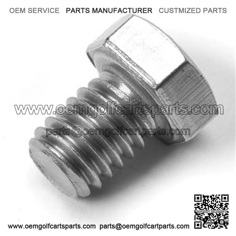 SCREW- 3/8-16 X .50 SS HEX HD