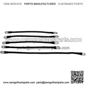 1994-Up Battery Cable Set - 4 Gauge 36 Volt