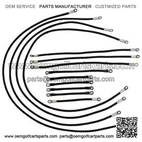 Weld Cable Set - 4 Gauge 600 Volt