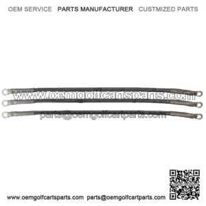 4 Gauge Battery Cables for Club Car Precedent 2004-2008 (with 12v batteries)