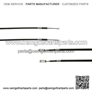 Club Car Transporter 4+6 Rear Brake Cable Kit (Fits 2003-Up)