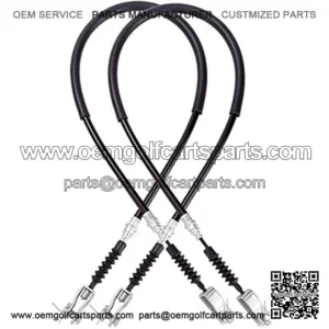 Golf Cart Brake Cable for Club Car DS 1981-1999 Gas & Electric, 42 Inch Driver and Passenger Side# 1011125 1011403 1016761-01
