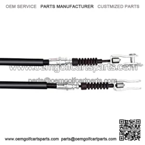 Golf Cart Brake Cable for Club Car DS, 42" Long fit DS 1981-1999 Gas&Electric,Used for Both Driver & Passenger Side Part#: 1011125, 1011403, 1016761-01