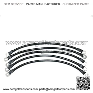 United Metro Golf Cart Club Car 1010958 Battery Cable Set, DS 36V 1981+ (6 Gauge)