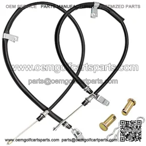 2 cables de fde coche para lado del conductor y del pasajero 2004+ G&E Golf Cart