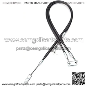 Golf Cart Brake Cable Stainless Steel Core for EZGO TXT 1994 & up or EZGO TXT Marathon Medalist, Golf Cart Driver & Passenger Side Brake Cable 70716-G03 70273-G03 70969-G03