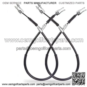 Brake Cable for Club Car DS 1981-1999 Gas & Electric Golf Cart, Driver and Passenger Side, Replace OEM 1011403 1011125 1016761-01