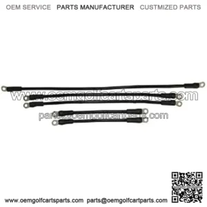 Golf Carts Universe EZ-GO Marathon Battery Cable Kit 4 Gauge