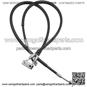 EZGO TXT Brake Cable Set Passenger and Driver Side Stainless Steel Core for Marathon Medalist Golf Cart 94+OEM#70969-G03
