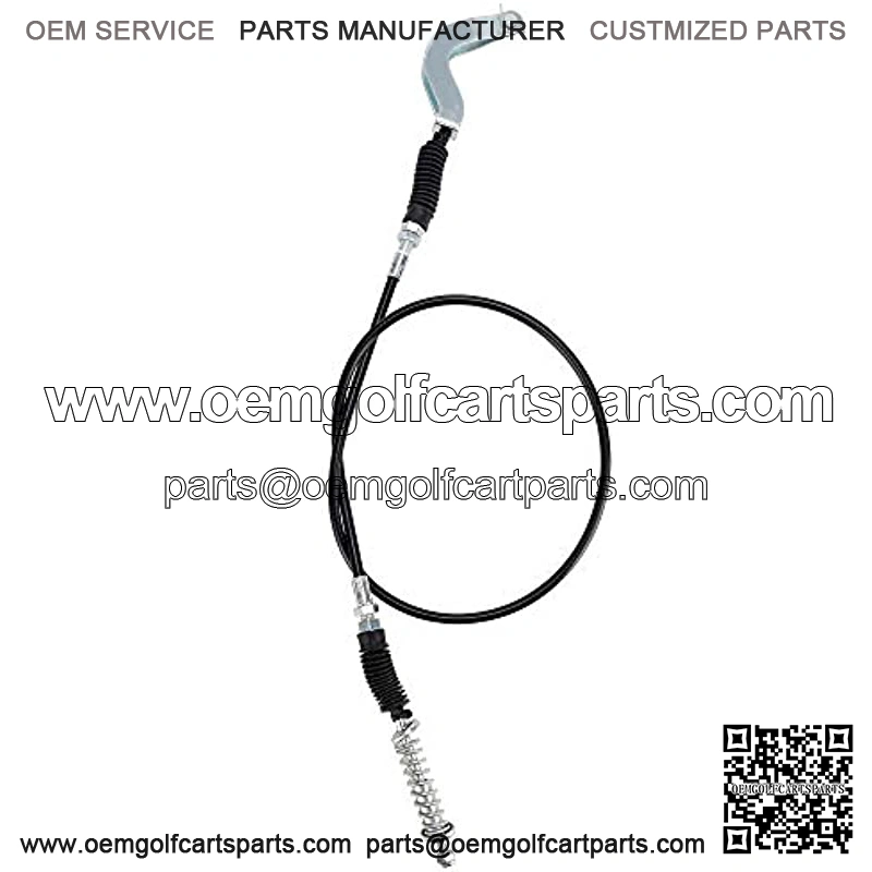 Golf Cart Forward & Reverse Transmission Shift Cable Assembly for EZGO TXT ST350 / ST480 Workhorse 1996-2001, 50.5" Long, OEM# 72341-G01 (Updated Version with Correct Length)