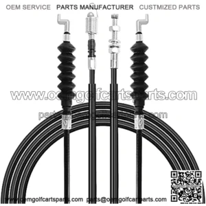 Club Car Precedent Governor & Accelerator Cable Set fit for Golf Cart Club Car Precedent (2004-2008) Replaced Part 102336001 102513192