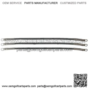 4 Gauge Battery Cables for Club Car Precedent Golf Cart - Fits 2004-2008