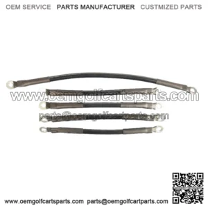 4 Gauge Battery Cable Set for EZGO TXT Golf Cart