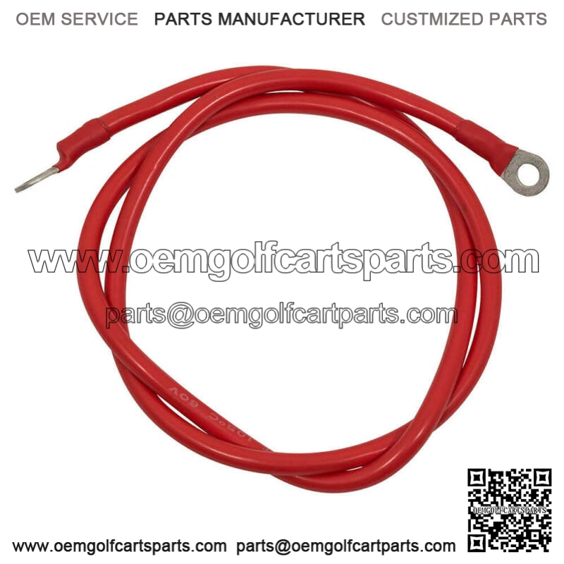 Golf Cart 42.5" Red 6 Gauge Battery Cable