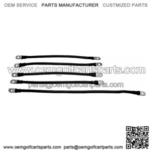 Battery Cable Set for EZGO TXT - 6 Gauge - 36 Volt -1994-10