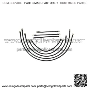 Weld Cable Set for Yamaha G29 Drive - 4 Gauge - 600 Amp -2007-up