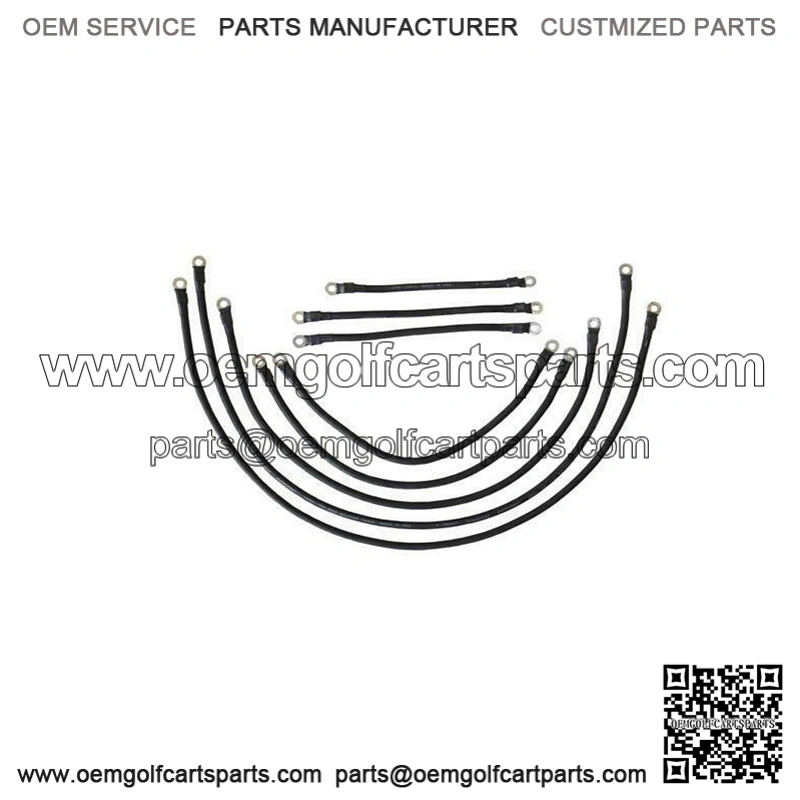 Weld Cable Set for Yamaha G29 Drive - 4 Gauge - 600 Amp -2007-up