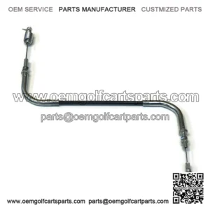 Accelerator Throttle Cable replaces OEM Club Car 1013163 for Gas Golf Cart Car
