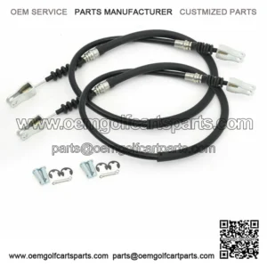 Golf Cart Rear Brake Cables for Club Car DS 1981-1999 1011403 1011125 1016761-01