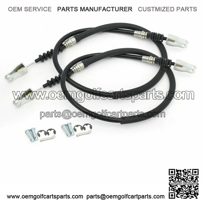 Golf Cart Rear Brake Cables for Club Car DS 1981-1999 1011403 1011125 1016761-01