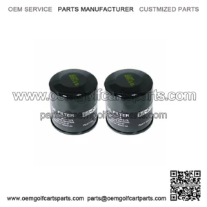 2pk Oil Filter Replaces John Deere AM107423 Kawasaki 49065-2078 Club Car 1016467