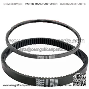 TXT Gas Drive Belt & Starter Belts Kit for 4 Cycle Gas Golf Cart TXT Cushman Express Marathon Medalist ST Vehicles Terrain 1994-2013, OEM # 72054G01, 72024G01, 72025G01, 26414G01