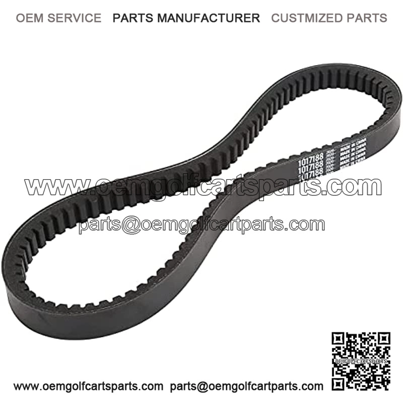 Drive Belt for Club Car DS 1988-1991 Gas Golf Cart, Replace OEM 1014081 1017188