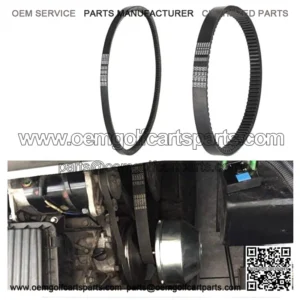 Golf Cart Drive Belt Sarter Generator Belt for G2-G29 Drive Gas 4 Cycle Models J55-G6241-00,J38-81173-00