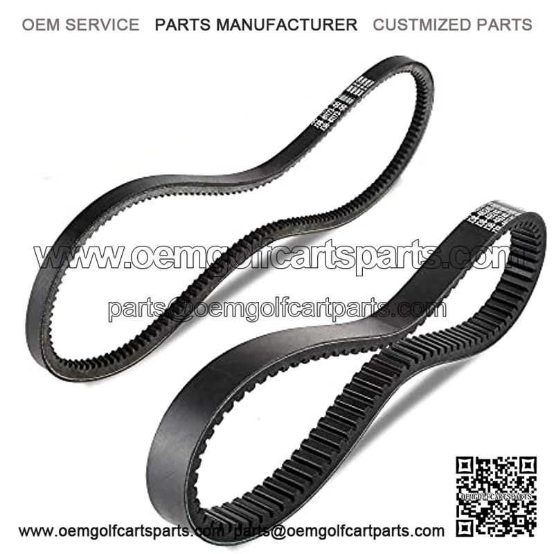 Golf Cart Belts Set, Clutch Drive Belt & Starter Generator Belt Kits for Gas G2,G8,G9,G11,G14,G29(2012-UP). OEM#J55-H1173-00 J38-1173-00 J55-G6241-00 J38-46241-00