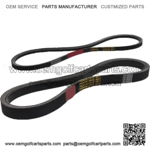 V1P-DS1 Clutch Starter Generator Belt & Drive Belt kit Replacement for Club Car DS 1997-Up & 2004-Up Precedent Golf Cart 1016203 101916701