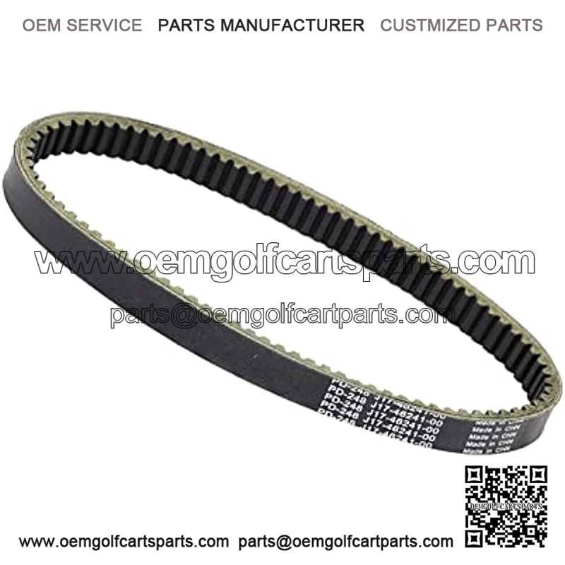 Drive Belt for G1 2 Cycle Golf Carts 1976-1989, J10-46241-00, J10-46241-01, J10-46241-02, J17-46241-00