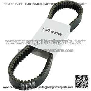 Clutch Drive Belt, Compatible with G1 2 Cycle 1976-1989 Gas Golf Cart, Replaces OEM# J10-46241-00 J10-46241-01 J10-46241-02 J17-46241-00, Black