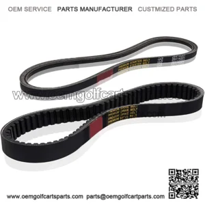V1P-DS7 Drive Belt & Starter Belt Set Replacement for 4 Cycle Gas Golf Cart 1994-Up 72054G01 26414G01
