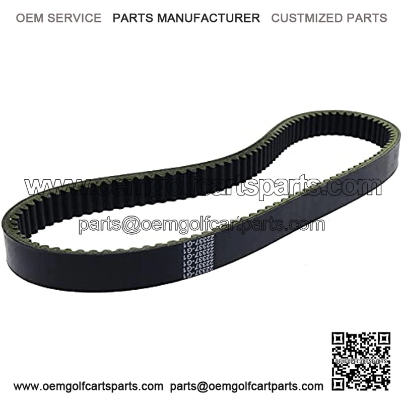 Clutch Drive Belt Compatible with 2 Cycle Marathon Golf Cart 22337-G1 27077-G02 27077-G01