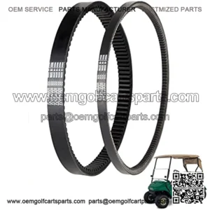 Golf Cart Medalist Clutch Drive Belt & Starter Belts for 4 Cycle Gas RXV TXT Cushman Express Marathon Medalist ST Vehicles Terrain 1994-2013, 72054G01 72024G01 72025G01 26414G01
