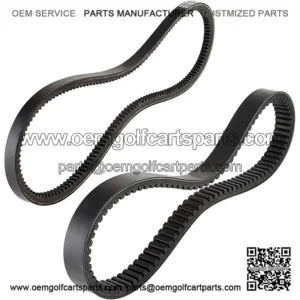 Clutch Drive Belt and Starter Generator Belt for TXT Medalist Marathon Workhorse 1994-Up 4 Cycle Gas Models OEM Part 72054-G01 26414-G01