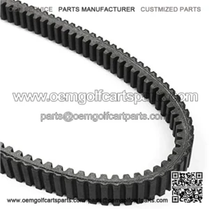 Drive Belt 23100-MCT-003 for FJS 600 SIL-ver Win-g ABS (03-15) FSC600 SIL-VER-Wing Scooter (02-13) Black
