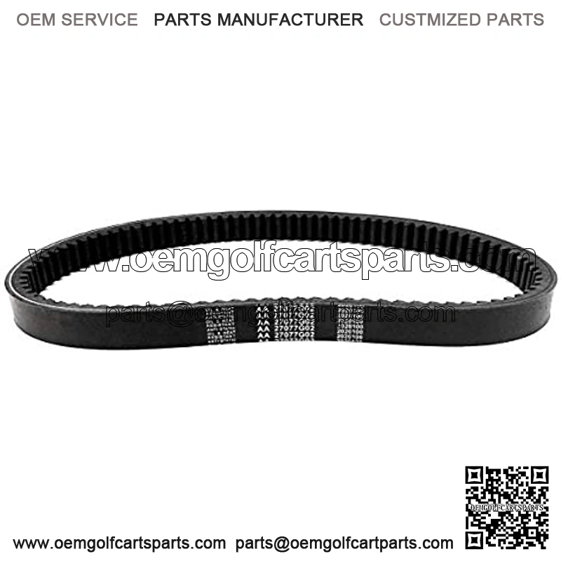 Drive Belt for EZGO Gas Cart 2 Cycle 92-93 Gas 4 Cycle 91-96 - 27077G01, 27077G02