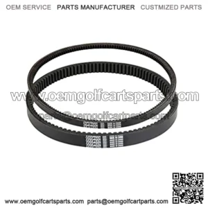 Golf Cart Clutch Drive Belt + Starter Generator Belt for EZGO TXT 4 Cycle Gas 1994-UP Golf Cart 72054G01, 72024G01, 72025G01, 26414G01