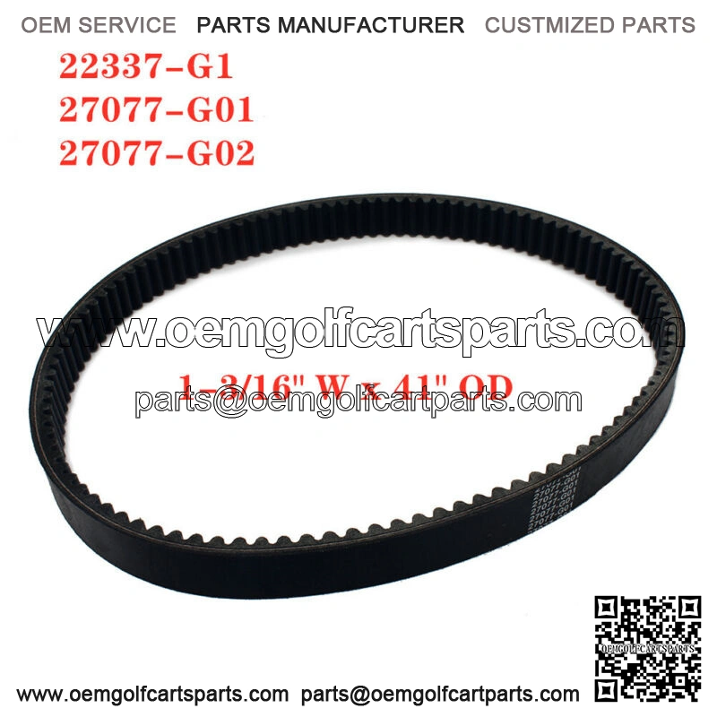 Drive Belt for EZGO E-Z-GO Golf Cart 2 cycle Gas 1989-1994 4 cycle Gas 1991-1996
