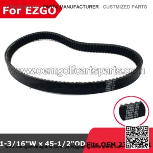 Clutch Drive Belt Golf Cart for E-Z-GO EZGO 2 Cycle Gas Golf Cart 1988 23557-G1