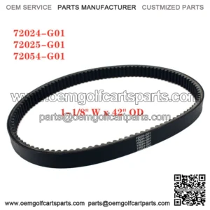 Clutch Drive Belt For EZGO 4 Cycle 94-09 Golf Cart 72024-G01 72025-G01 72054-G01