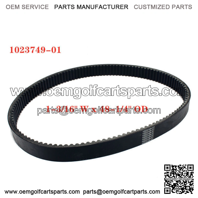 Drive Belt for Club Car Golf Cart XRT1500 Carryall 294 2004 2005 2006 1023749-01