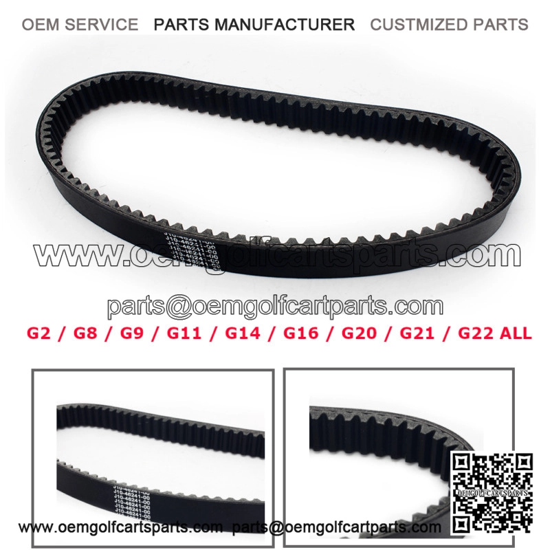 Drive Belt for Yamaha Golf Cart G2A G8A G9A G16 G20 G21 G22 G29 fit J55-G6241-00